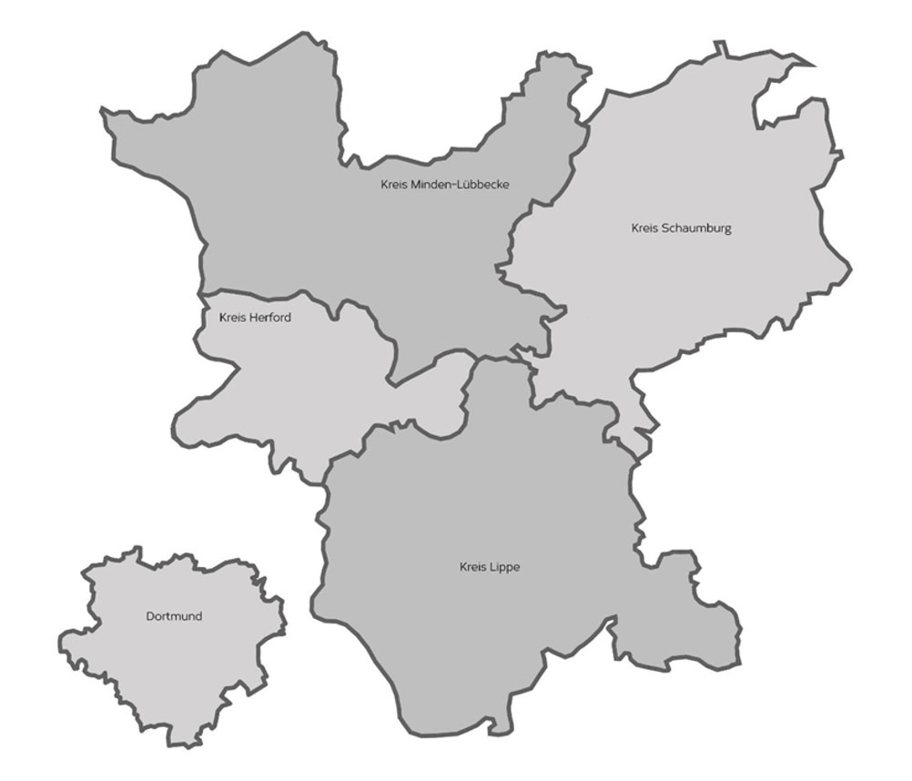Standortkarte Orthopartner
