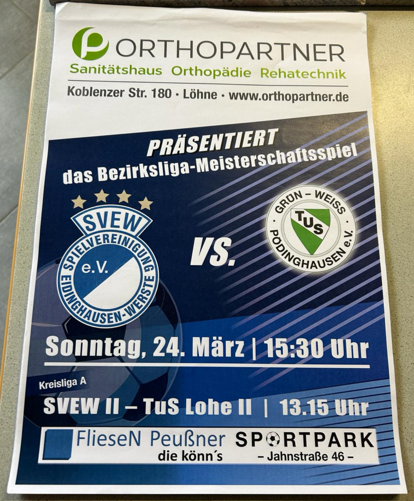 SVEW Fußdruckmessungen